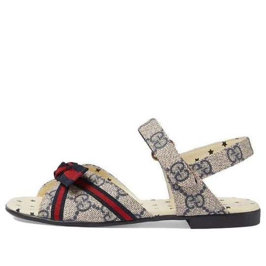 Gucci GG Sandals 'Beige Blue size 33 us 2