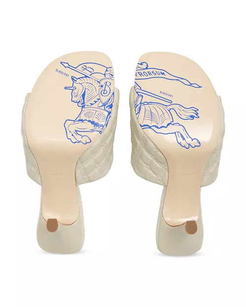 Burberry
Women's Quilted High Heel Slide Sandals size 7