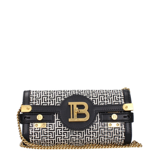 Balmain
BBuzz 23 Monogram leather Jacquard Convertible Clutch