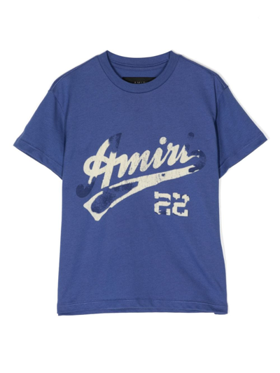 Amiri Kid's Logo-Print T-Shirt~ Size 4