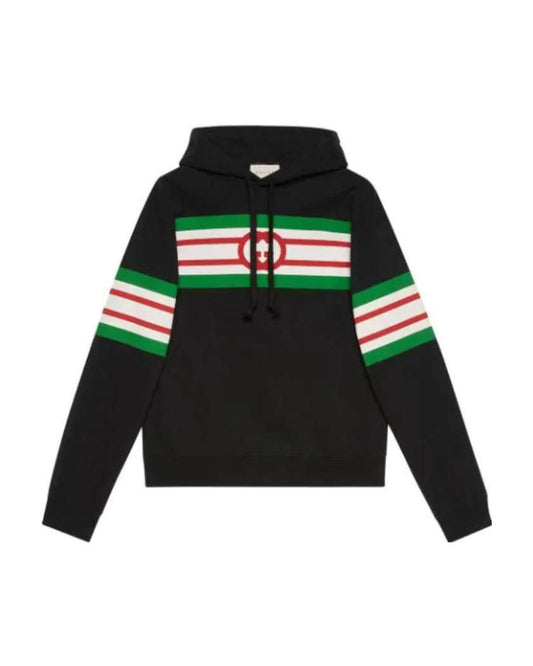 Gucci
Web Accent Crew Neck Hoodie Size ~ xl