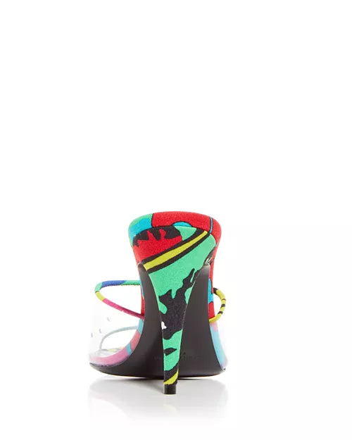 Saint Laurent
Women's Lolita Transparent High Heel Slide Sandals ~ Size 8.5