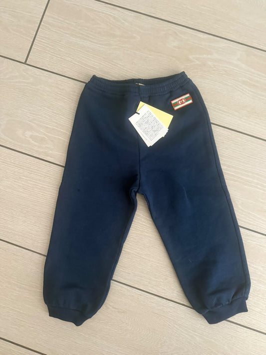 Gucci brand new kids sweat pants size 3
